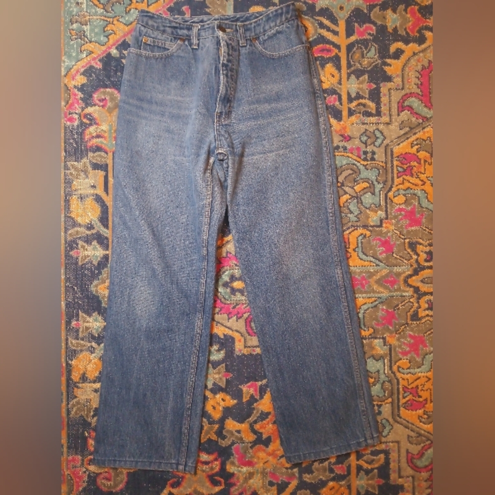 Vintage Calvin Klein High Waist Straight Leg Denim